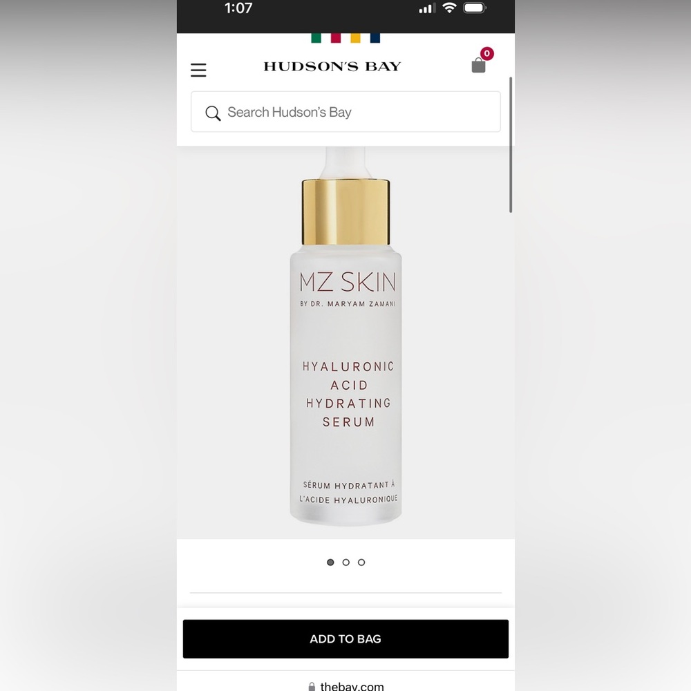 MZ SKIN hyaluronic acid serum 30 mL